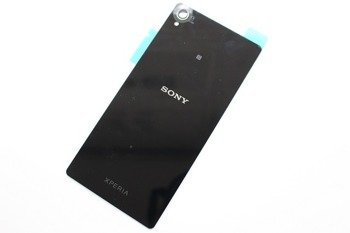 Sony Xperia Z3 klapka baterii z klejem i anteną NFC - czarna