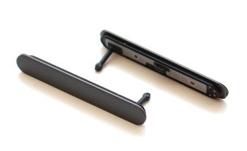 Sony Xperia Z5 Compact zaślepka złącza karty SIM/ Micro-SD - czarna