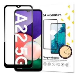 Szkło hartowane do Samsung Galaxy A22 5G Wozinsky - czarne