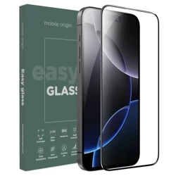 Szkło hartowane na Apple iPhone 16 Pro Max Mobile Origin Easy Glass - z czarną ramką