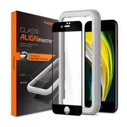 Szkło hartowane na Apple iPhone 7/ 8/ SE 2020/ 2022 Spigen AlignMaster GLAS.tR