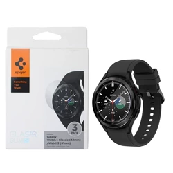 Szkło hartowane na Samsung Galaxy Watch 4 Classic 42mm/ Watch 3 41mm Spigen Glas - 3 sztuki