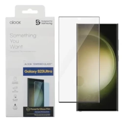 Szkło hartowane na telefon Samsung Galaxy S23 Ultra Alook - czarne