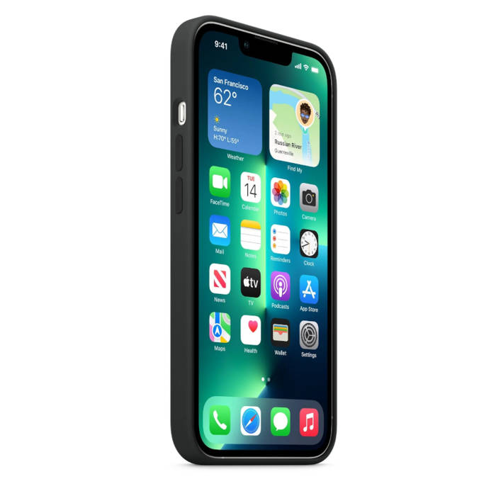 Apple iPhone 13 Pro Max etui silikonowe MagSafe MM2U3ZM/A - czarne ...