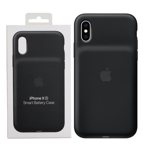 apple iphone x smart battery case black