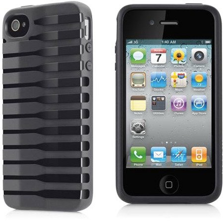  Apple iPhone 4/ 4s etui silikonowe Belkin TPU Case F8Z889cwC00 - czarne