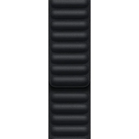  Pasek Apple Watch 38/ 40/ 41mm Leather Link M/L - czarny (Midnight)
