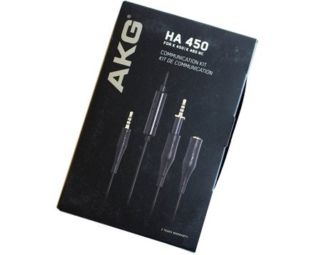 AKG zestaw kabli HA 450 do słuchawek K450/ K480 NC - czarny