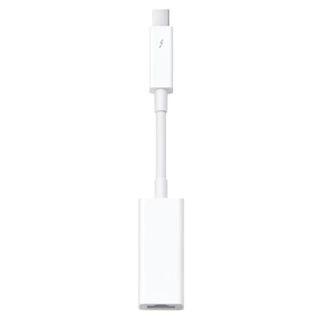 Adapter Apple Thunderbolt na Gigabit Ethernet - biały