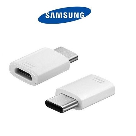 Adapter Samsung z micro-USB na USB Typ-C - biały