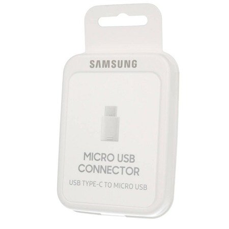 Adapter Samsung z micro-USB na USB Typ-C - biały