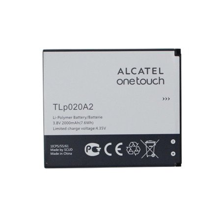 Alcatel One Touch 5050 oryginalna bateria TLP020A2 - 2000 mAh