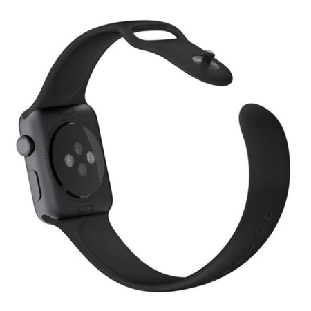 Apple Watch 1/ 2/ 3/ 4/ 5/ 6/ 7 Series 38/ 40/ 41 mm pasek Sport Band MKU83ZM/A - czarny (Black)