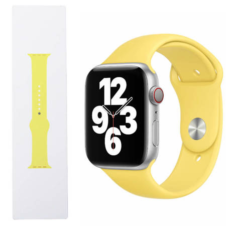Apple Watch 1/ 2/ 3/ 4/ 5/ 6/ 7 Series 38/ 40/ 41mm pasek Sport Band MGQR3ZM/A - imbirowy (Ginger)
