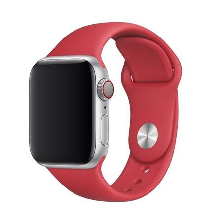 Apple Watch 1/ 2/ 3/ 4/ 5/ 6 Series 38/ 40mm pasek Sport Band MU9M2ZM/A - czerwony