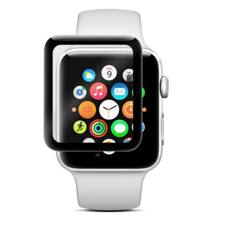 Apple Watch 42 mm szkło hartowane z ramką 3D