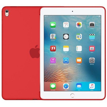 Apple iPad Pro 9.7 etui Silicone Case MM222ZM/A - czerwone (Red)