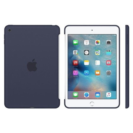 Apple iPad mini 4 etui Silicone Case MKLM2ZM/A - granatowe (Midnight Blue)