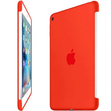 Apple iPad mini 4 etui Silicone Case MLD42ZM/A - pomarańczowy