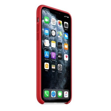 Apple iPhone 11 Pro Max etui silikonowe MWYV2ZM/A - czerwone