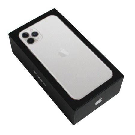 Apple iPhone 11 Pro Max oryginalne pudełko 256 GB (wersja UK) - Silver