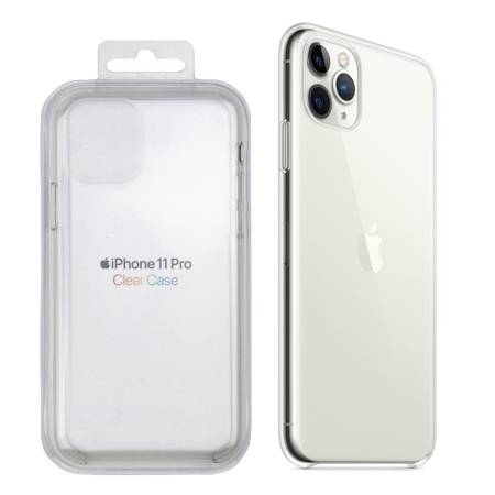 Apple iPhone 11 Pro etui Clear Case MWYK2ZM/A  - transparentne
