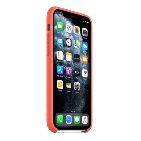 Apple iPhone 11 Pro etui silikonowe MWYQ2ZM/A - pomaranczowy (Orange)