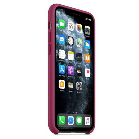 Apple iPhone 11 Pro etui silikonowe MXM62ZM/A - zgaszony róż (Pomegrante)