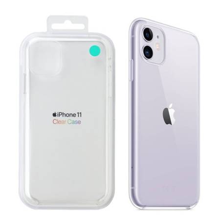 Apple iPhone 11 etui Clear Case MWVG2ZM/A  - transparentne