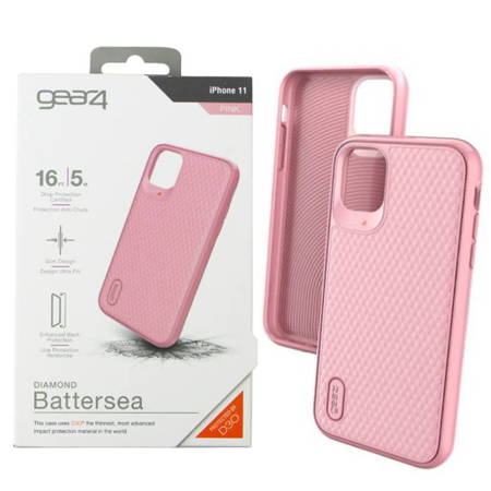 Apple iPhone 11 etui GEAR4 Battersea Diamond ICB61BTSPILPNK - różowe (Rose Pink)