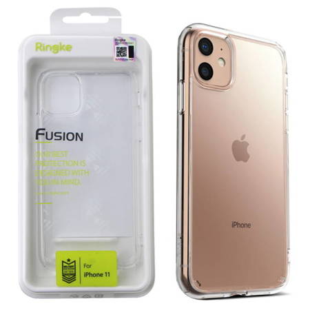 Apple iPhone 11 etui Ringke Fusion - transparentne 