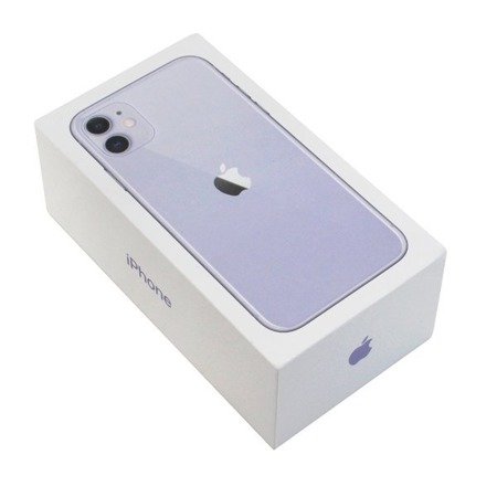 Apple iPhone 11 oryginalne pudełko 128 GB (wersja UK) - fioletowy