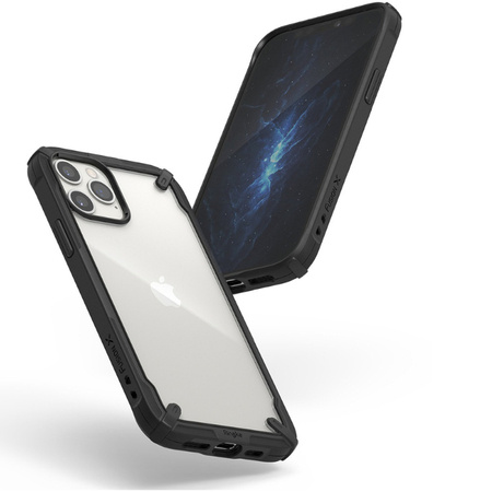 Apple iPhone 12/ 12 Pro etui pancerne Ringke Fusion X - czarne