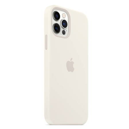 Apple iPhone 12/ 12 Pro etui silikonowe MHL53ZE/A - białe 