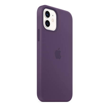 Apple iPhone 12/ 12 Pro etui silikonowe MK033ZM/A - fioletowe (Amethyst)