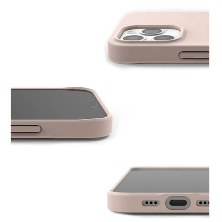Apple iPhone 12/ 12 Pro etui silikonowe Ringke Air S - piaskowy róż