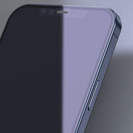 Apple iPhone 12/ 12 Pro szkło hartowane na cały wyświetlacz 0.3mm Baseus - czarne (2 sztuki)