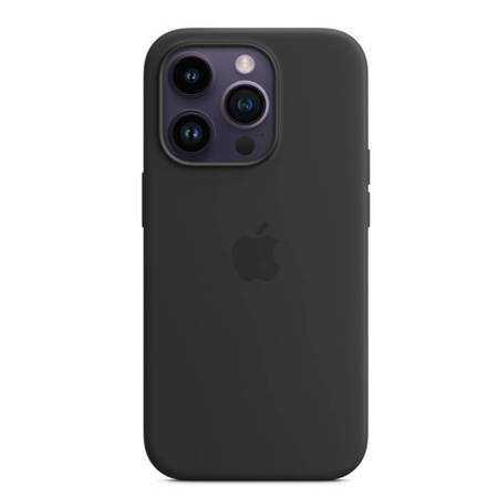 Apple iPhone 14 Pro etui silikonowe MagSafe MPTE3ZM/A - czarne (Midnight)