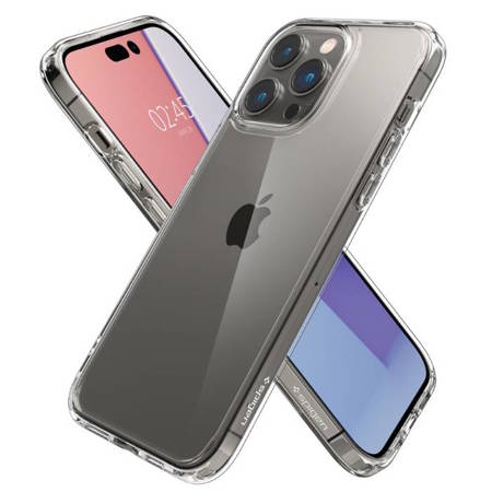 Apple iPhone 14 Pro etui silikonowe Spigen Liquid Crystal ACS04953 - transparentne 