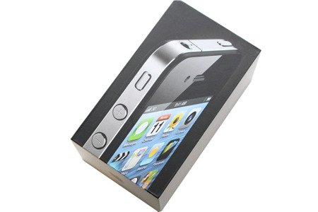 Apple iPhone 4 oryginalne pudełko 8 GB (wersja UK) - Black