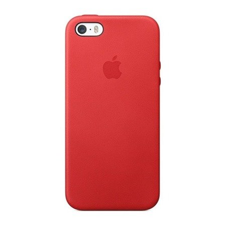 Apple iPhone 5/ 5s/ SE etui skórzane MF046FE/A - czerwone
