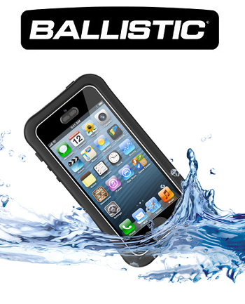 Apple iPhone 5/ 5s/ SE etui wodoodporne Ballistic HY1254-A06E - czarne