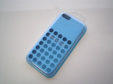 Apple iPhone 5c oryginalne etui MF035ZM/A - niebieskie
