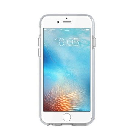 Apple iPhone 6/ 6s etui GEAR4 Piccadilly IC6S83D3 - transparentny ze srebrną ramką