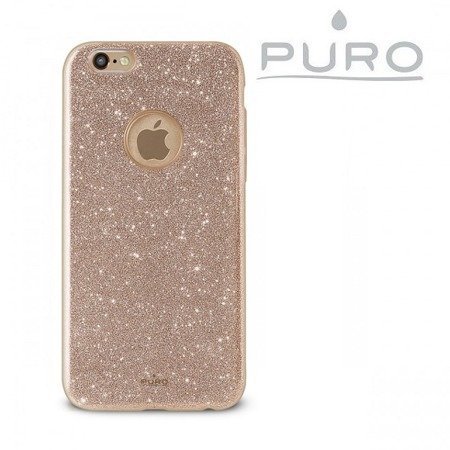 Apple iPhone 6/ 6s etui Shine Cover Puro IPC647SHINE-GOLD - gold