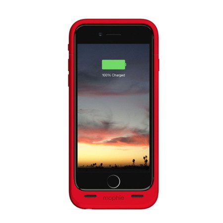 Apple iPhone 6/ 6s etui i bateria w jednym 2750mAh Mophie Juice Pack Air - czerwony