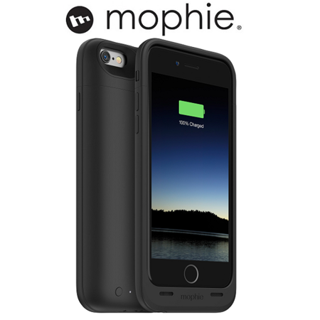 Apple iPhone 6/ 6s etui i bateria w jednym 3950 mAh Mophie 3074_JPUL-IP6-BLK - czarne