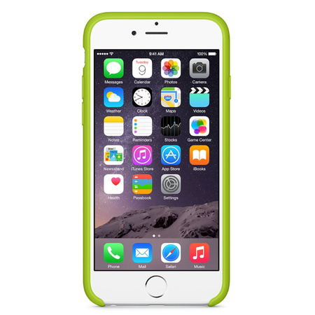 Apple iPhone 6/ 6s etui silikonowe MGXU2ZM/A - zielone