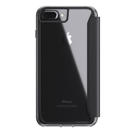 Apple iPhone 6 Plus/ 6S Plus/ 7 Plus/ 8 Plus etui Griffin Survivor Clear Flip Wallet - czarny