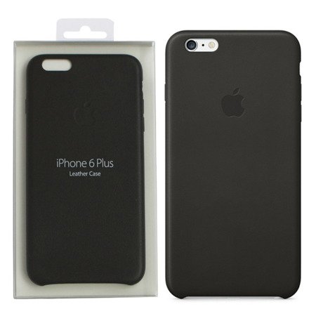 Apple iPhone 6 Plus/ 6S Plus etui skórzane MGQX2FE/A - czarne